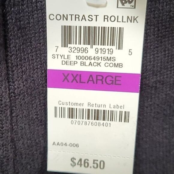 Karen Scott Cotton Scoop Neck Sweater Sz XXL - Picture 10 of 11